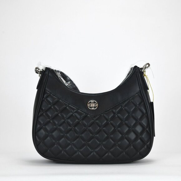 LIKE DREAMS/Crossi Auburn Dual Shoulder Bag - Black - Picture 1 of 9